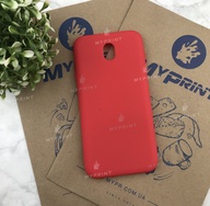 Чохол силіконовий для Samsung J730 червоний (4975) - фото 1 - Чохли для УФ друку