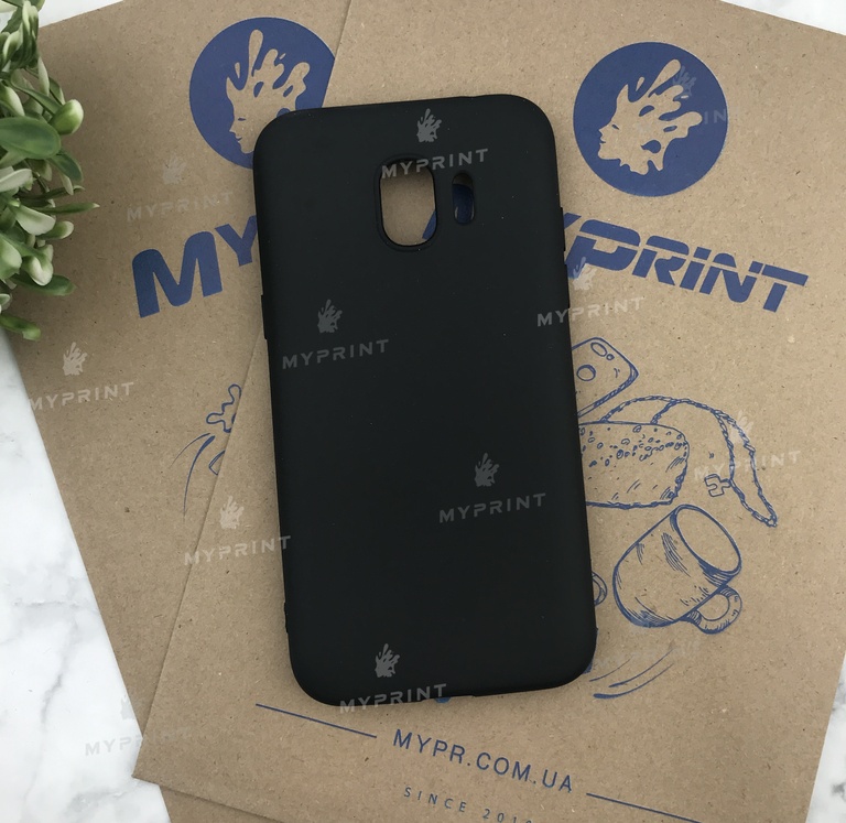 Чохол силіконовий для Samsung J2 2018 чорний (4889) 