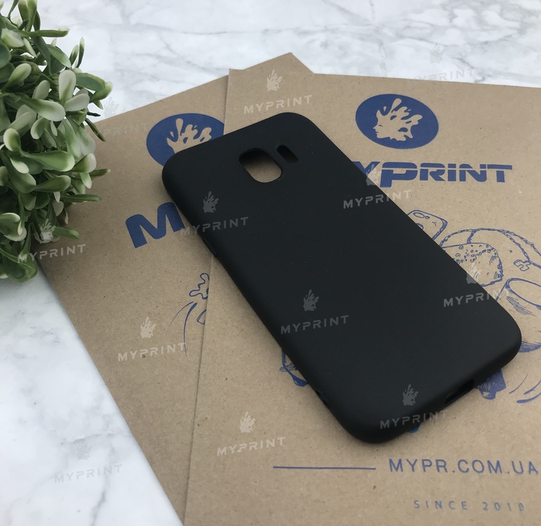Чохол силіконовий для Samsung J2 2018 чорний (4889) 