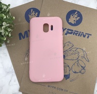 Чохол силіконовий для Samsung J2 2018 рожевий (4890) - фото 1 - Чохли для УФ друку