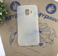 Silicone cover for Samsung J2 Core 2018 white (4894) - фото 1 Silicone cover for Samsung J2 Core 2018 white (4894) - фото 1 - Covers for UV printing