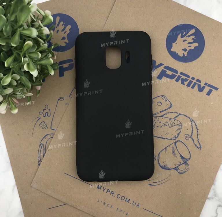 Чохол силіконовий для Samsung J2 Core 2018 чорний (4895) 