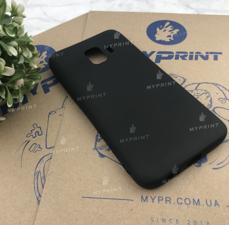 Чохол силіконовий для Samsung J2 Core 2018 чорний (4895) 