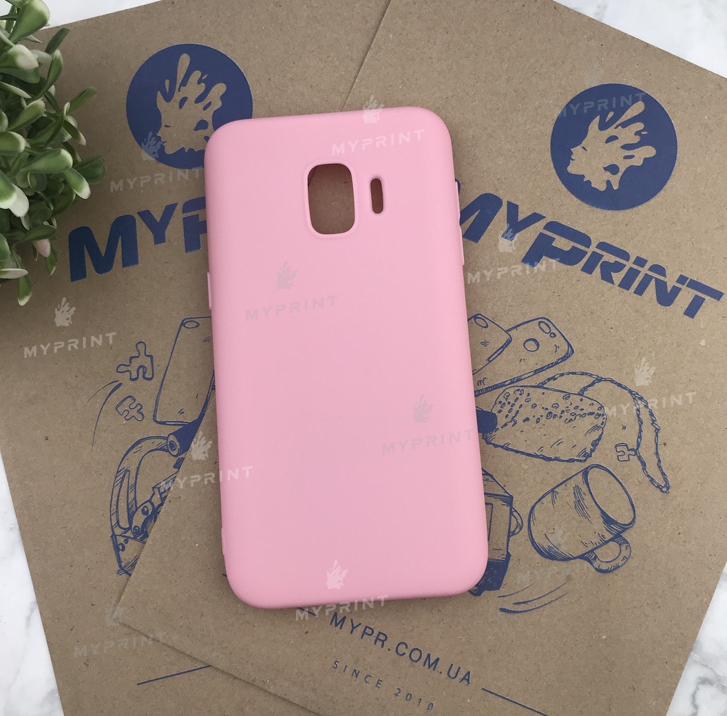 Чохол силіконовий для Samsung J2 Core 2018 рожевий (4896) - фото 1 Чохол силіконовий для Samsung J2 Core 2018 рожевий (4896) - фото 1 - Чохли для УФ друку