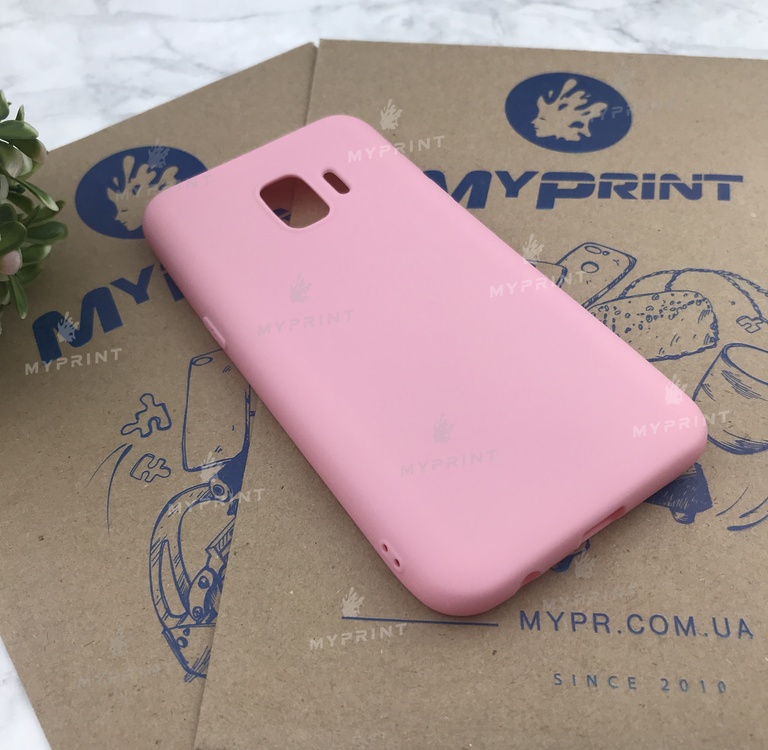 Чохол силіконовий для Samsung J2 Core 2018 рожевий (4896) 