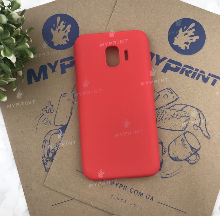 Чохол силіконовий для Samsung J2 Core 2018 червоний (4897) 