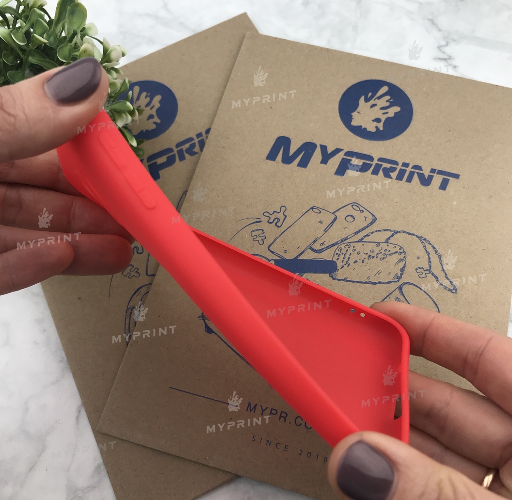 Чохол силіконовий для Samsung J2 Core 2018 червоний (4897) - фото 3 - Чохли для УФ друку