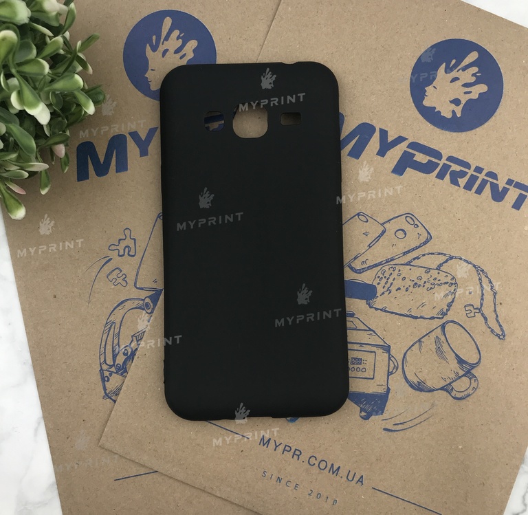 Чохол силіконовий для Samsung J3 / J310 / J320 чорний (4901) 