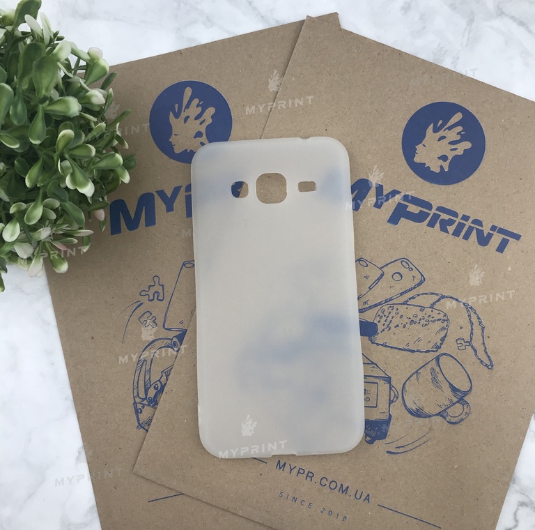 Чохол силіконовий для Samsung J3 / J310 / J320 білий (4900) 