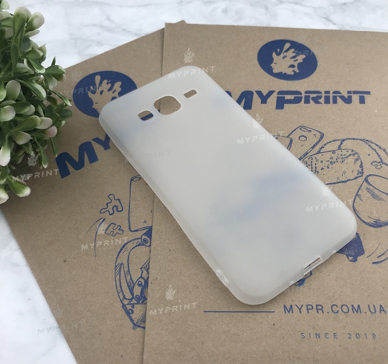 Чохол силіконовий для Samsung J3 / J310 / J320 білий (4900) 