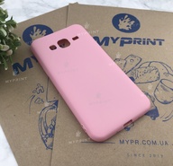 Чохол силіконовий для Samsung J3 / J310 / J320 рожевий (4902) - фото 2 - Чохли для УФ друку