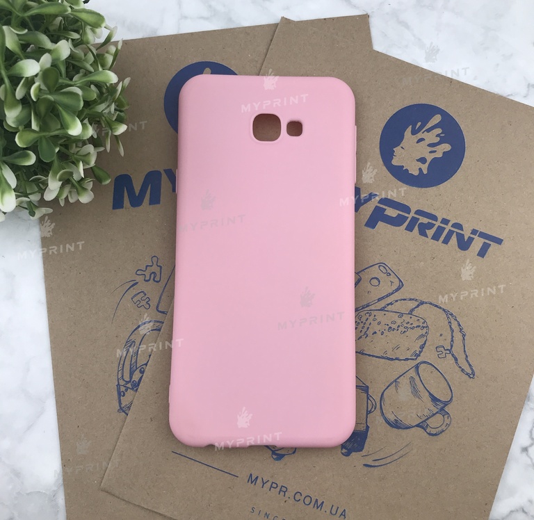 Чохол силіконовий для Samsung J4 Plus 2018 рожевий (4914) 