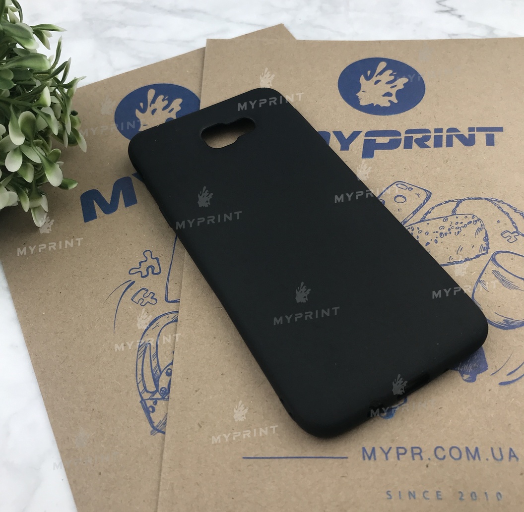 Чохол силіконовий для Samsung J5 Prime G570 чорний (4925) - фото 2 - Чохли для УФ друку