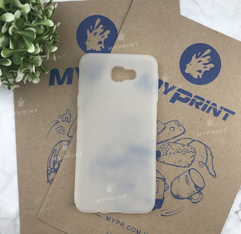 Чохол силіконовий для Samsung J5 Prime G570 білий (4924) 