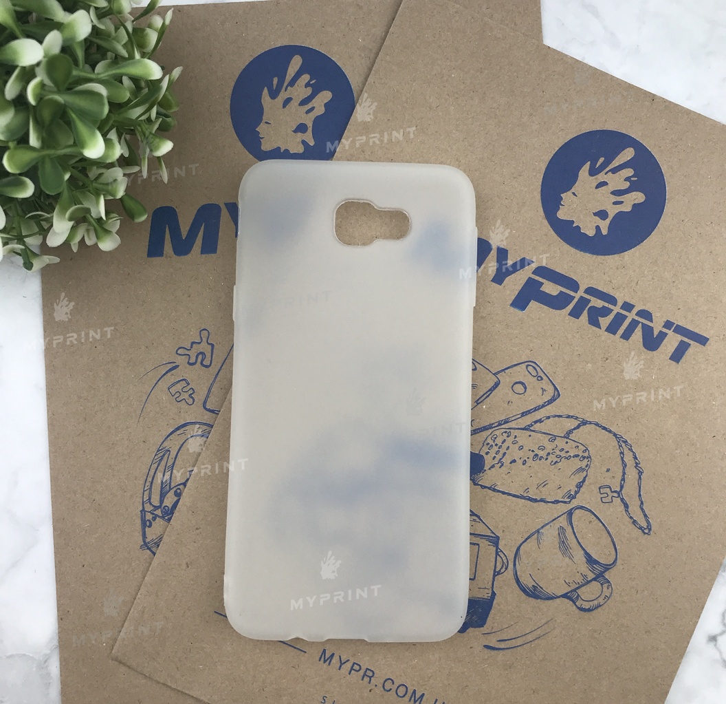 Чохол силіконовий для Samsung J5 Prime G570 білий (4924) - фото 1 Чохол силіконовий для Samsung J5 Prime G570 білий (4924) - фото 1 - Чохли для УФ друку