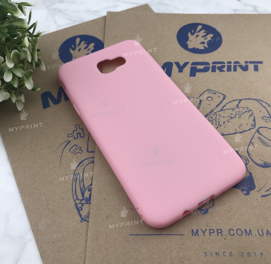 Чохол силіконовий для Samsung J5 Prime G570 рожевий (4926) - фото 2 Чохол силіконовий для Samsung J5 Prime G570 рожевий (4926) - фото 2 - Чохли для УФ друку