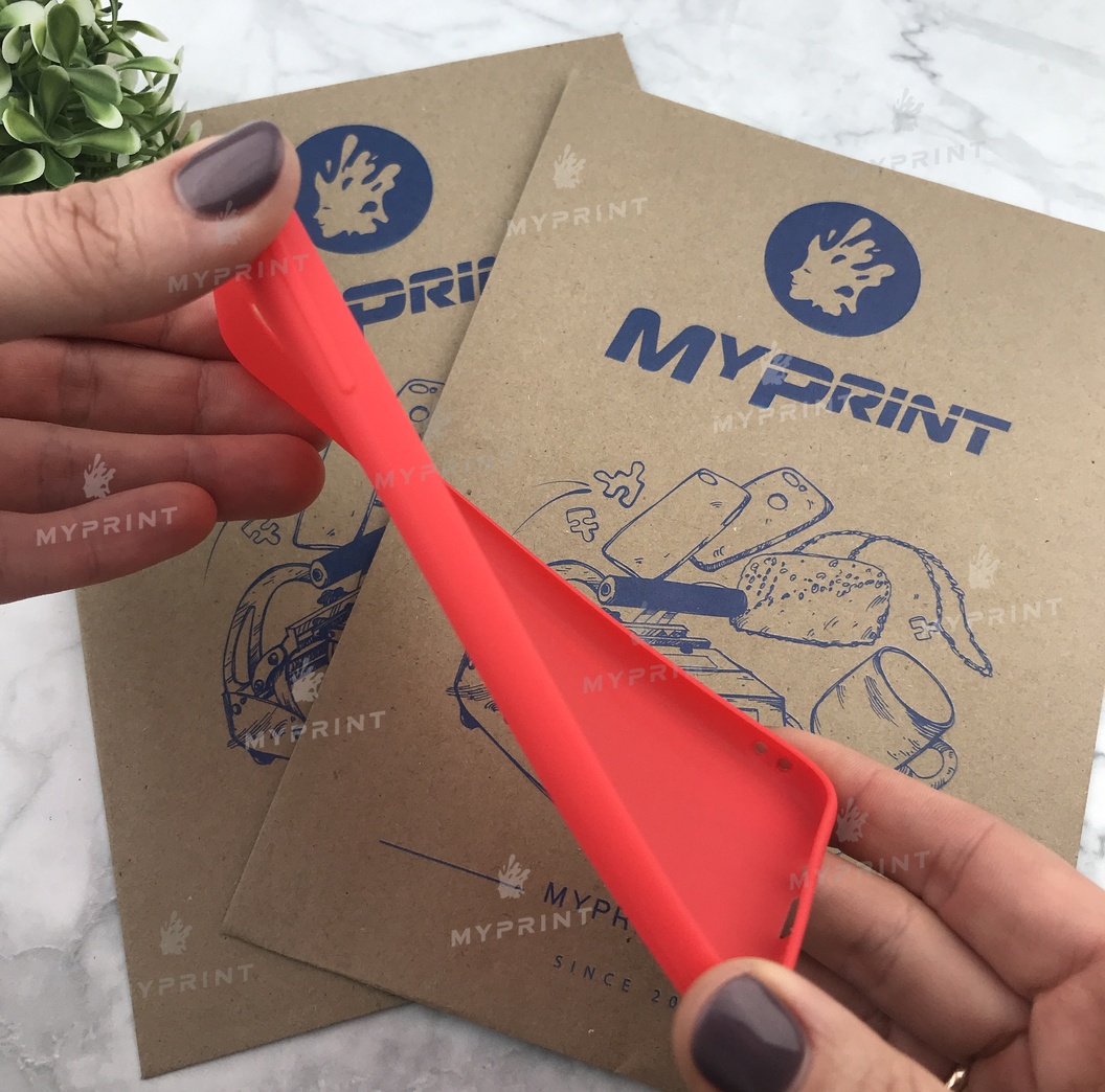 Чохол силіконовий для Samsung J5 Prime G570 червоний (4927) - фото 3 - Чохли для УФ друку