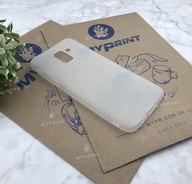 Чохол силіконовий для Samsung J6 білий (4954) - фото 2 - Чохли для УФ друку