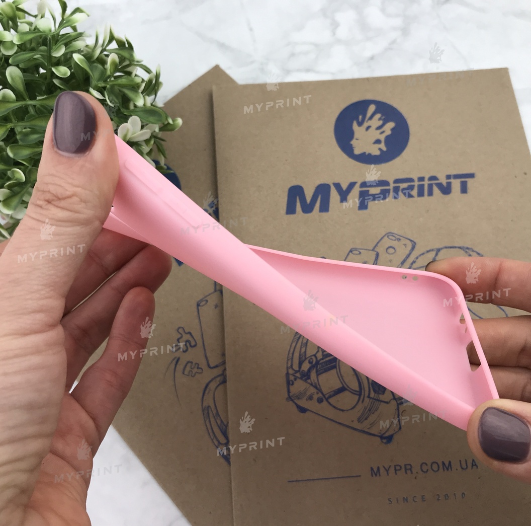 Чохол силіконовий для Samsung J6 рожевий (4956) - фото 3 - Чохли для УФ друку