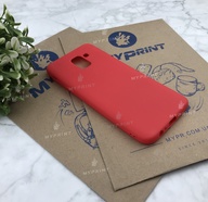 Чохол силіконовий для Samsung J6 червоний (4957) - фото 2 Чохол силіконовий для Samsung J6 червоний (4957) - фото 2 - Чохли для УФ друку