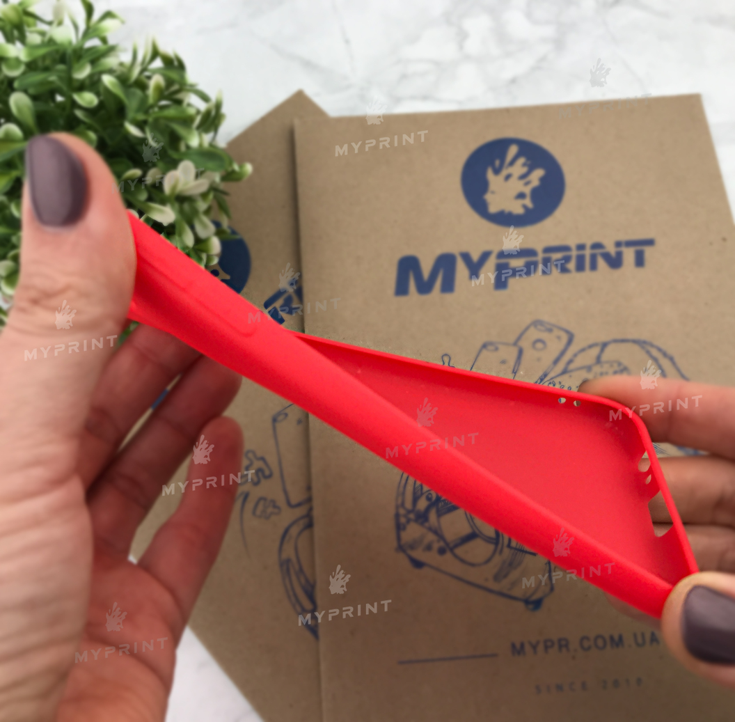 Чохол силіконовий для Samsung J6 червоний (4957) - фото 3 Чохол силіконовий для Samsung J6 червоний (4957) - фото 3 - Чохли для УФ друку