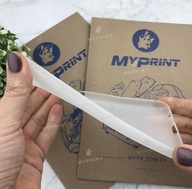 Чохол силіконовий для Samsung J6 Plus 2018 білий (4948) - фото 3 - Чохли для УФ друку