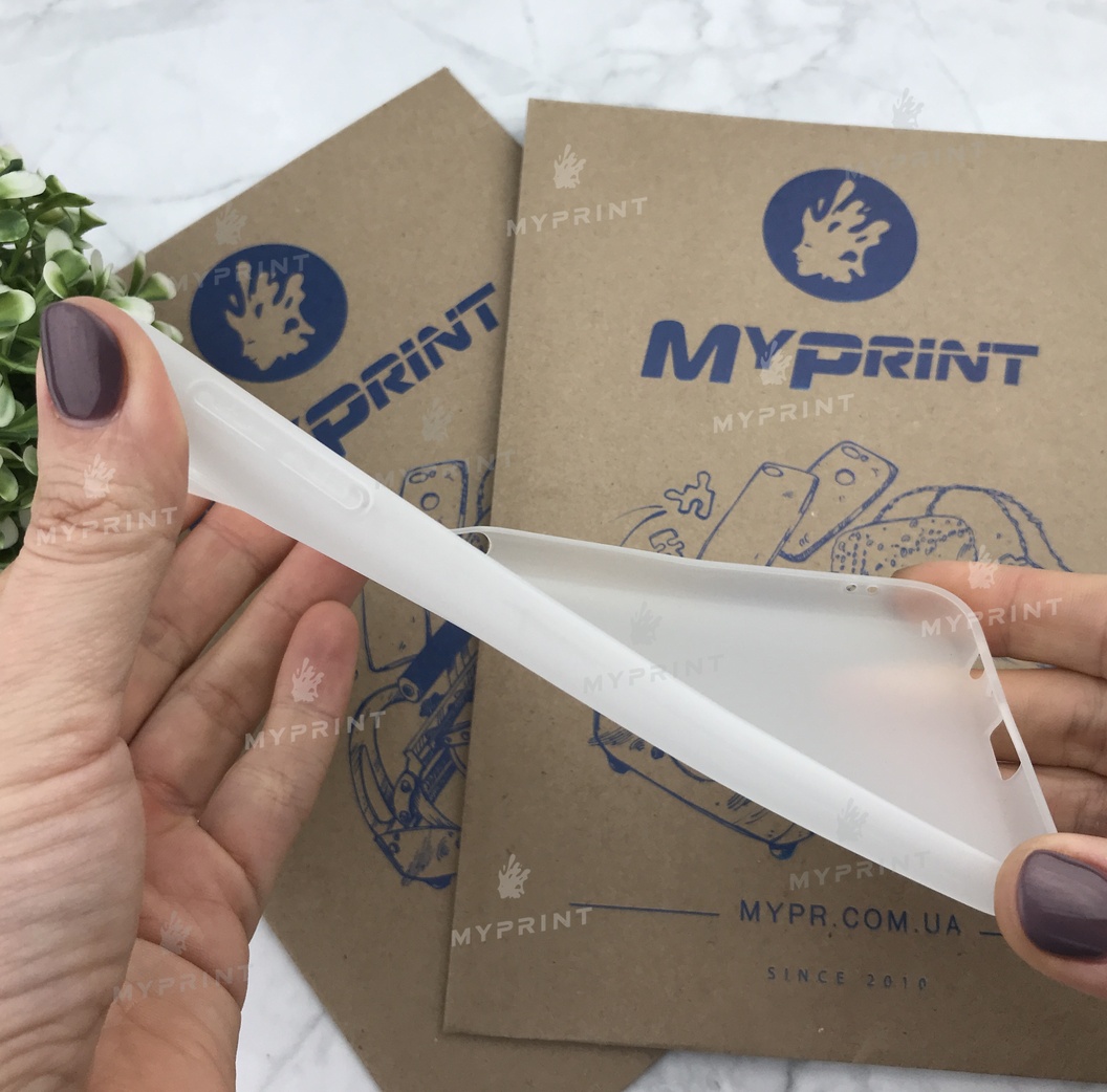 Чохол силіконовий для Samsung J6 Plus 2018 білий (4948) - фото 3 - Чохли для УФ друку