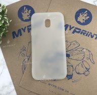 Чохол силіконовий для Samsung J330 білий (4906) - фото 1 - Чохли для УФ друку