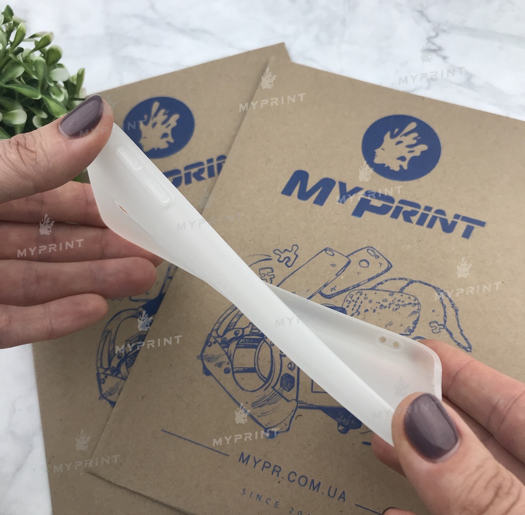 Чохол силіконовий для Samsung J330 білий (4906) - фото 3 - Чохли для УФ друку