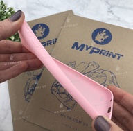 Чохол силіконовий для Samsung J330 рожевий (4908) - фото 3 - Чохли для УФ друку