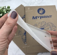 Чохол силіконовий для Samsung M10 білий (4984) - фото 3 - Чохли для УФ друку