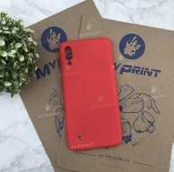 Чохол силіконовий для Samsung M10 червоний (4987) - фото 1 - Чохли для УФ друку