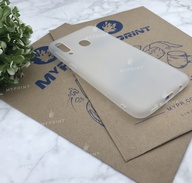 Чохол силіконовий для Samsung M30 білий (4996) - фото 2 - Чохли для УФ друку