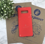 Чохол силіконовий для Samsung Note 8 червоний (5005) - фото 1 - Чохли для УФ друку