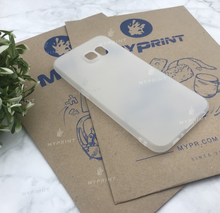 Чохол силіконовий для Samsung S6 білий (5034) 