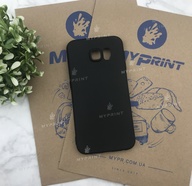 Чохол силіконовий для Samsung S6 чорний (5035) - фото 1 - Чохли для УФ друку
