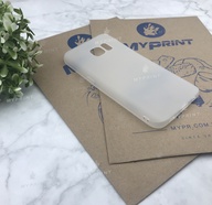 Чохол силіконовий для Samsung S6 EDGE білий (5028) - фото 2 - Чохли для УФ друку