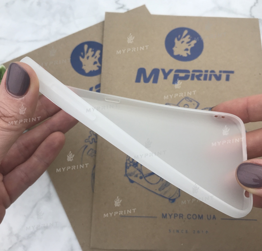 Чохол силіконовий для Samsung S6 EDGE білий (5028) - фото 3 - Чохли для УФ друку