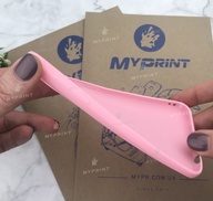 Чохол силіконовий для Samsung S6 EDGE рожевий (5030) - фото 3 Чохол силіконовий для Samsung S6 EDGE рожевий (5030) - фото 3 - Чохли для УФ друку