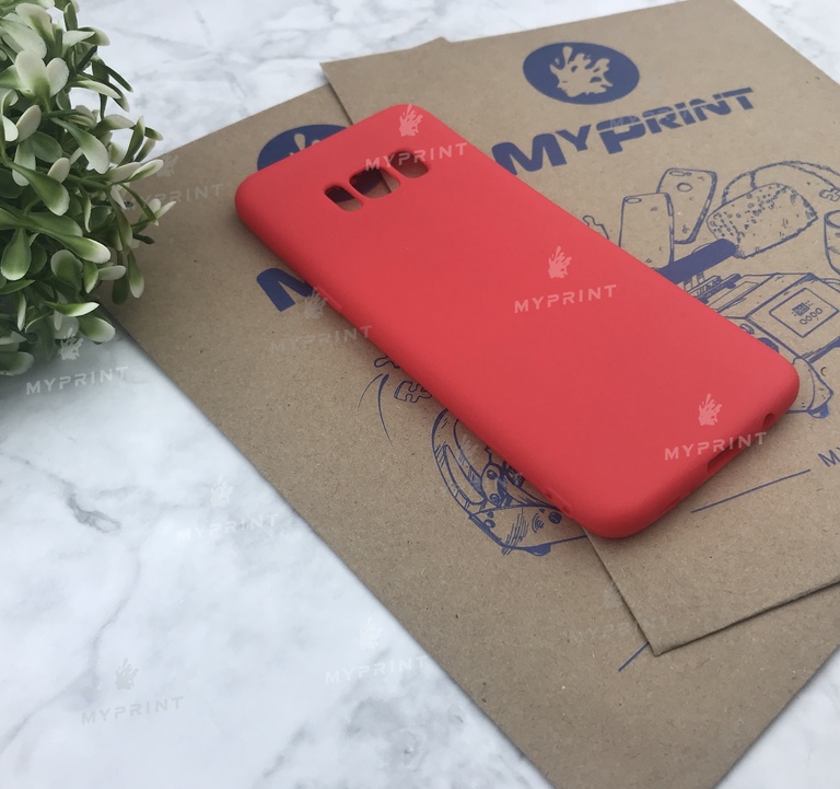 Silicone cover for Samsung S8 red (5057)  Silicone cover for Samsung S8 red (5057)