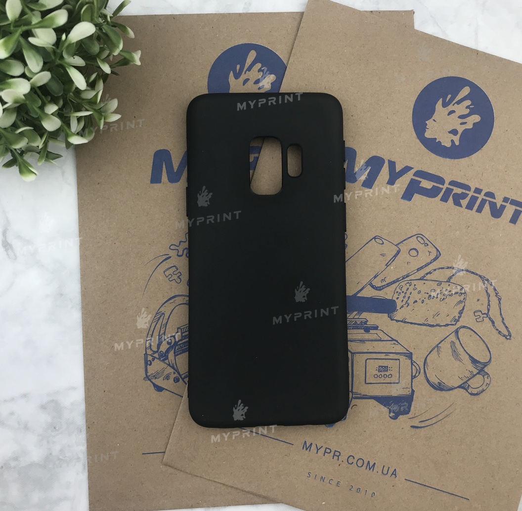 Чохол силіконовий для Samsung S9 чорний (5067) - фото 1 Чохол силіконовий для Samsung S9 чорний (5067) - фото 1 - Чохли для УФ друку
