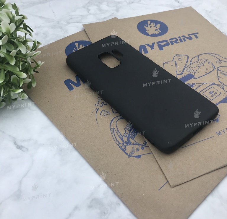 Чохол силіконовий для Samsung S9 чорний (5067) 