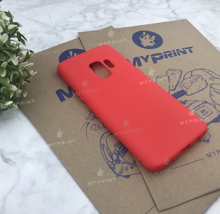 Чохол силіконовий для Samsung S9 червоний (5069) 