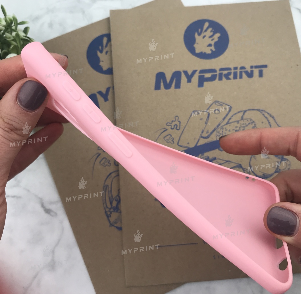 Чохол силіконовий для Samsung S9 Plus рожевий (5062) - фото 3 - Чохли для УФ друку