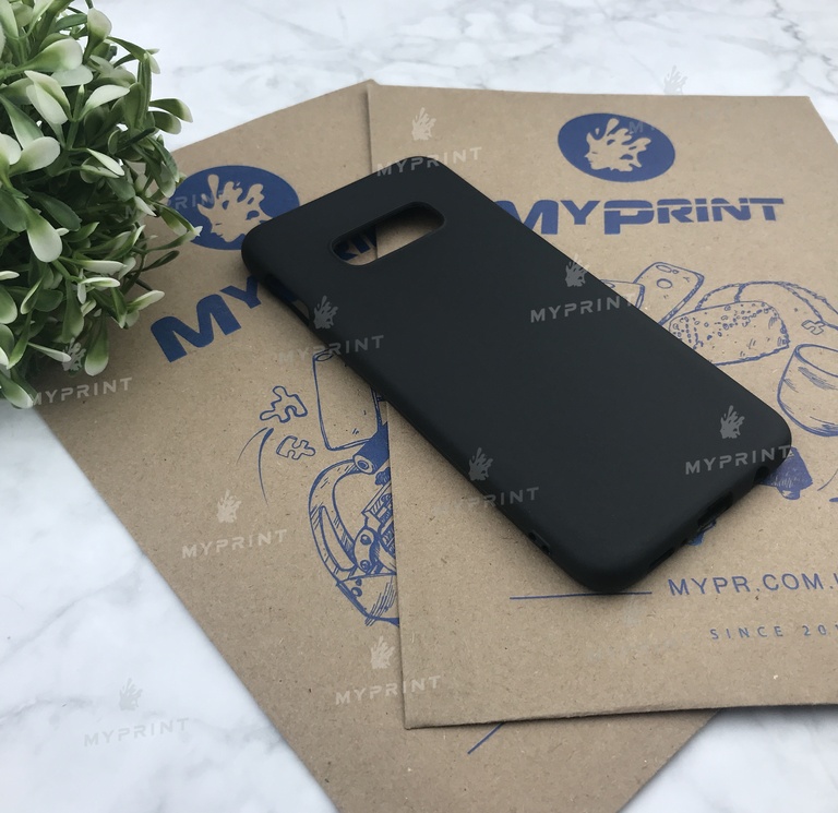 Чохол силіконовий для Samsung S10e чорний (5023) 