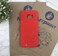 Чохол силіконовий для Samsung S7 EDGE червоний (5043) - фото 1 - Чохли для УФ друку