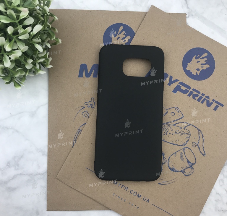 Чохол силіконовий для Samsung S7 EDGE чорний (5041)  Чохол силіконовий для Samsung S7 EDGE чорний (5041)