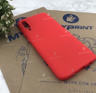 Чохол силіконовий для Samsung A70 / A70s червоний (5628) - фото 2 - Чохли для УФ друку