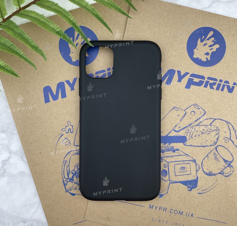 Чохол силіконовий для iPhone 11 Pro чорний (5720) 