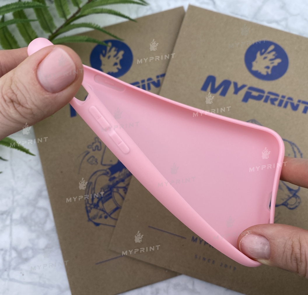 Silicone case for iPhone 11 pink (5719) - фото 3 Silicone case for iPhone 11 pink (5719) - фото 3 - Covers for UV printing